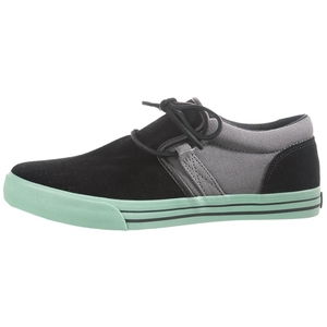 Baskets Basses Supra Cuban Noir Grise Grey/Black Femme | UOT-70948528